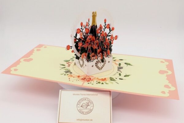 Blumenkorb-Sekt-Rose-FL062