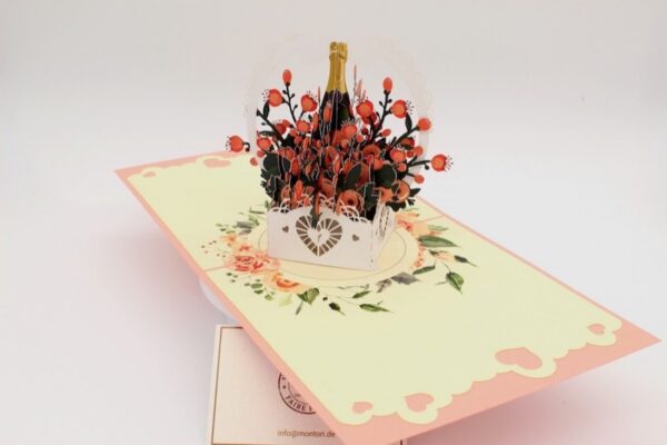 Blumenkorb-Sekt-Rose-FL062