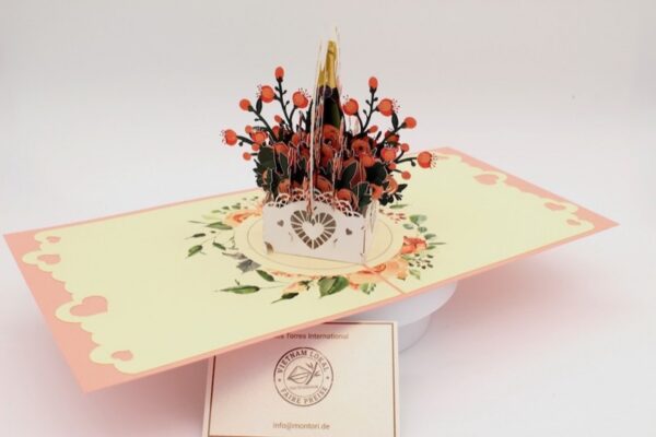 Blumenkorb-Sekt-Rose-FL062