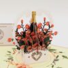 Blumenkorb-Sekt-Rose-FL062