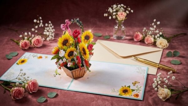 FL177-1 Blumenkorb-Sonnenblume-FL177