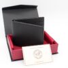 Romano-Lucas Saf BL_0BoxStehend Romano Saffiano Leder Schwarz