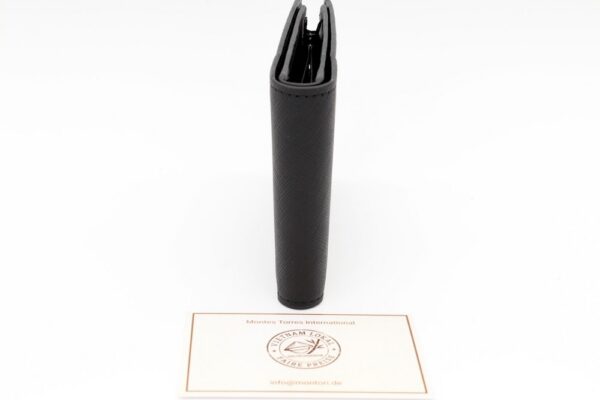 Romano-Lucas Saf BL_4Hinten Romano Saffiano Leder Schwarz