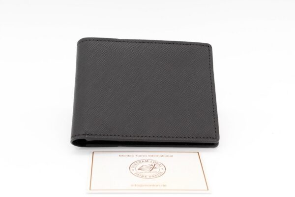 Romano-Lucas Saf BL_5Seite Romano Saffiano Leder Schwarz