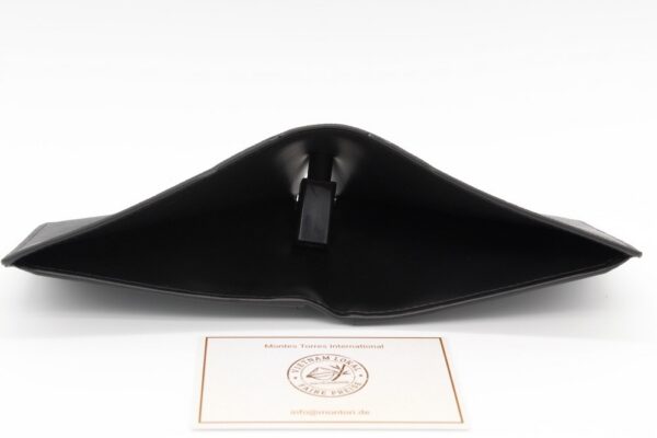 Romano-Lucas Saf BL_6Scheine Romano Saffiano Leder Schwarz