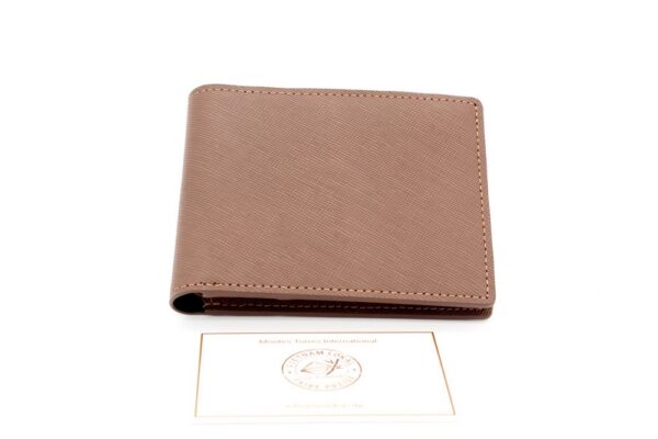 Romano Saffiano Leder Braun