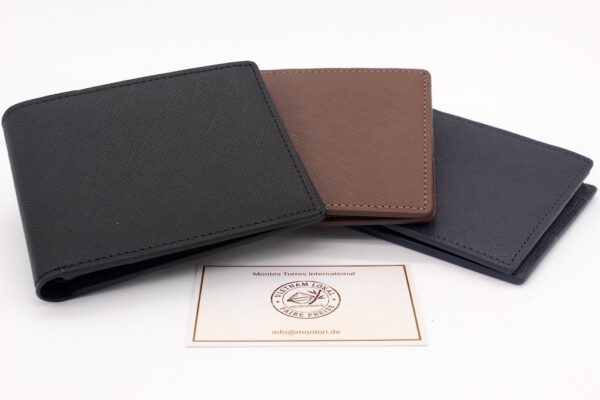 Romano Saffiano Leder Braun