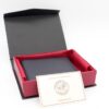 Romano Saffiano Leder Navi Blau