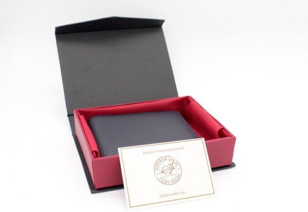 Romano Saffiano Leder Navi Blau