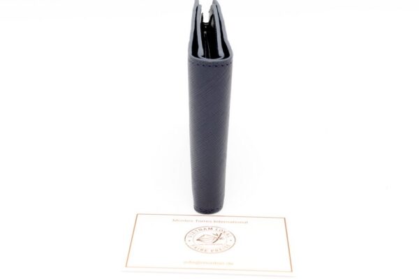 Romano Saffiano Leder Navi Blau