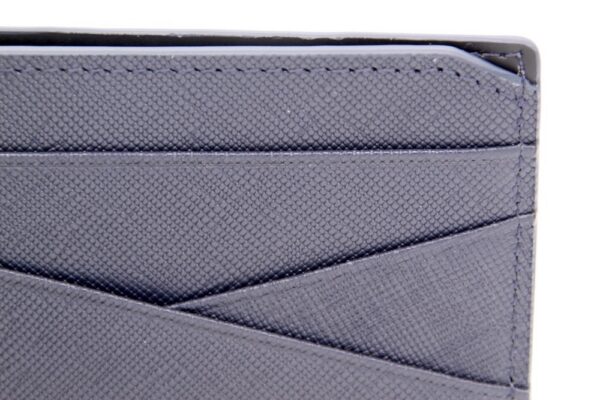 Romano Saffiano Leder Navi Blau
